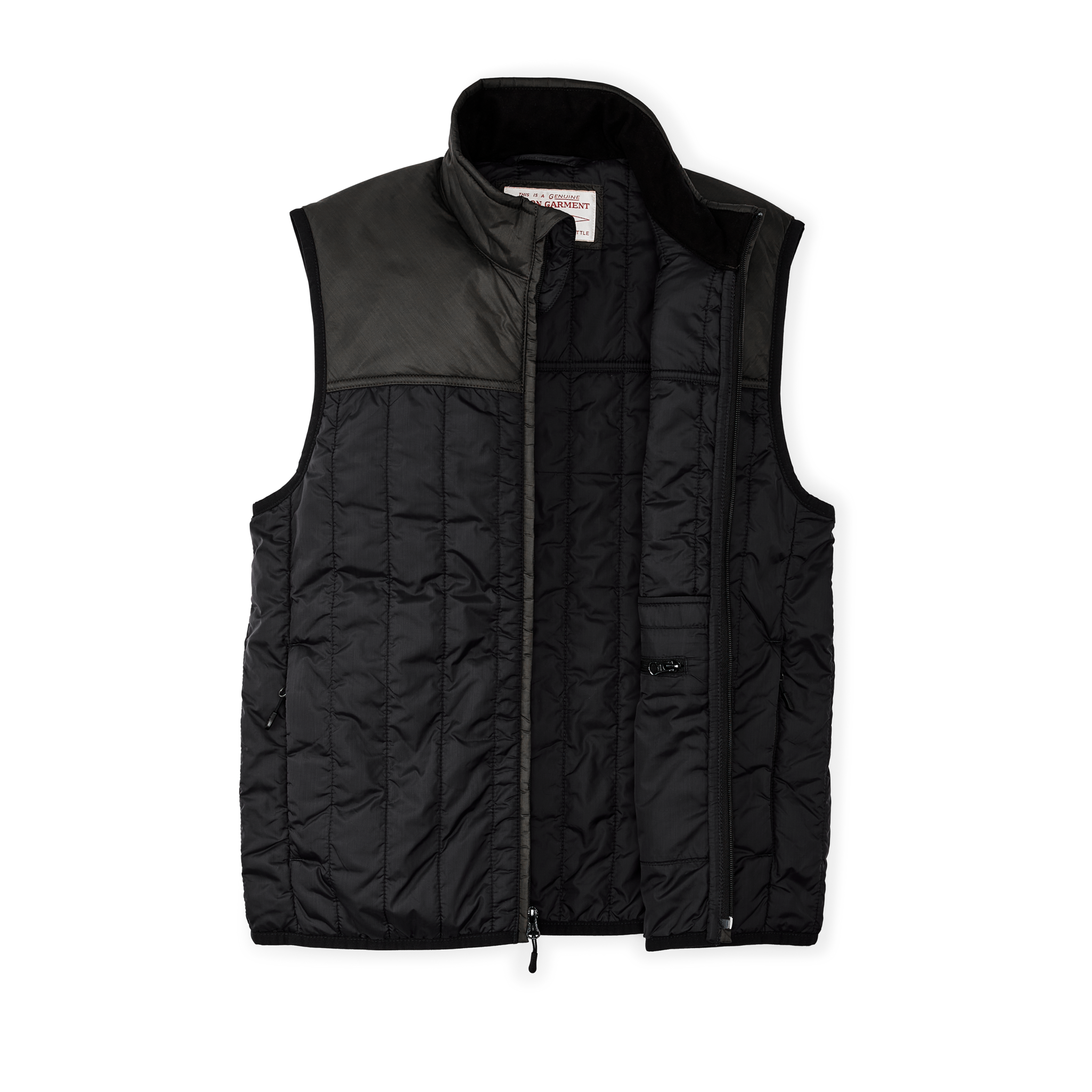 Ultralight Vest - Black / Olive Gray - Image 3
