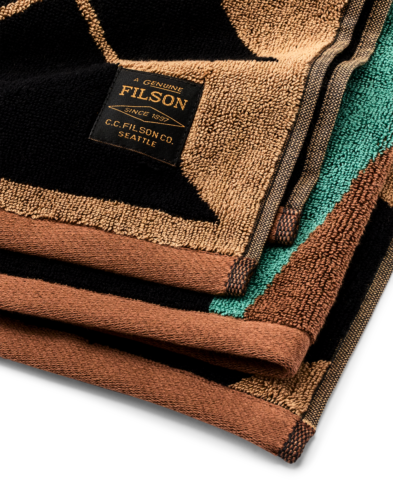 Filson Towel - Brown / Camp - Image 3