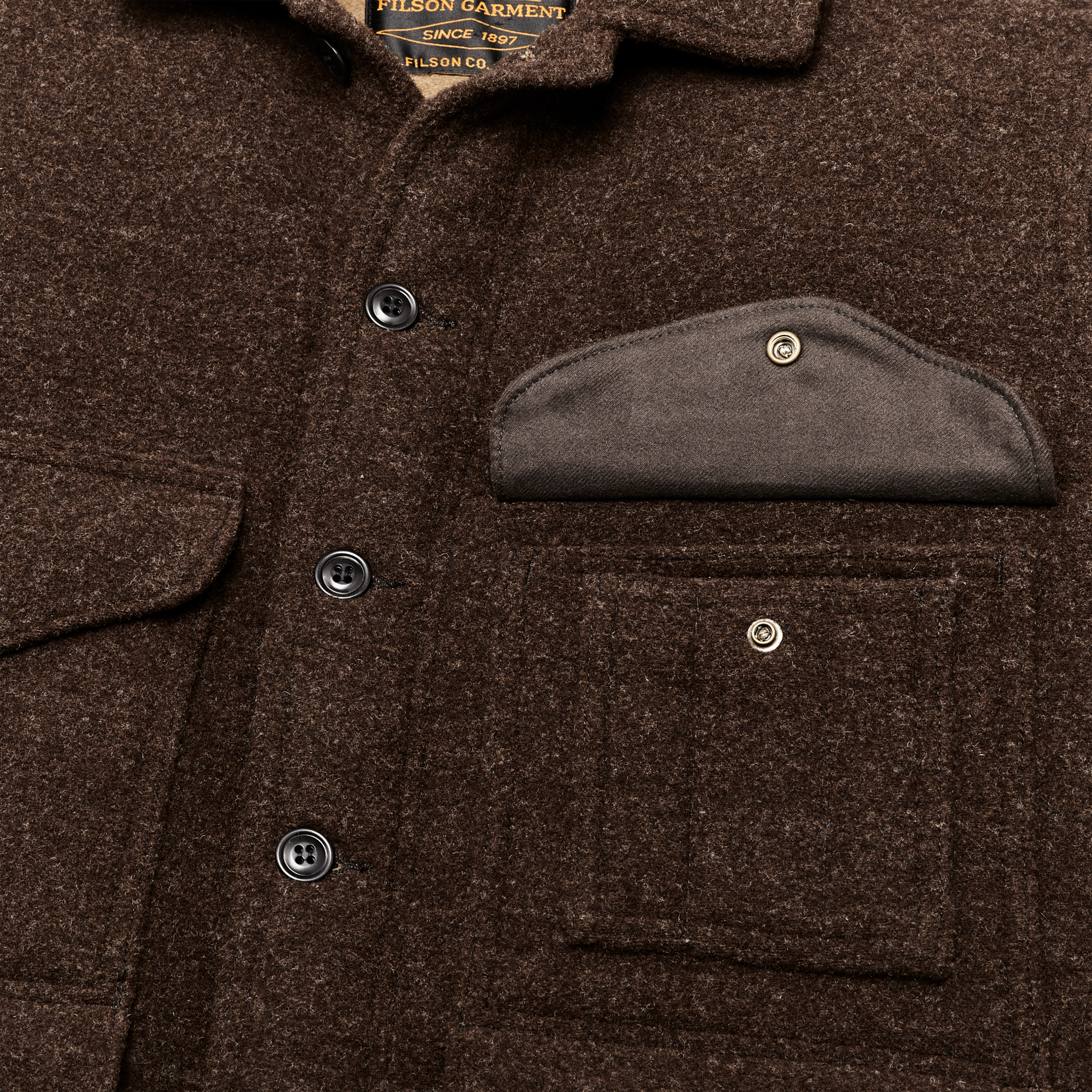 Jacquard Wool Cruiser - Brown / Khaki Moose - Image 4