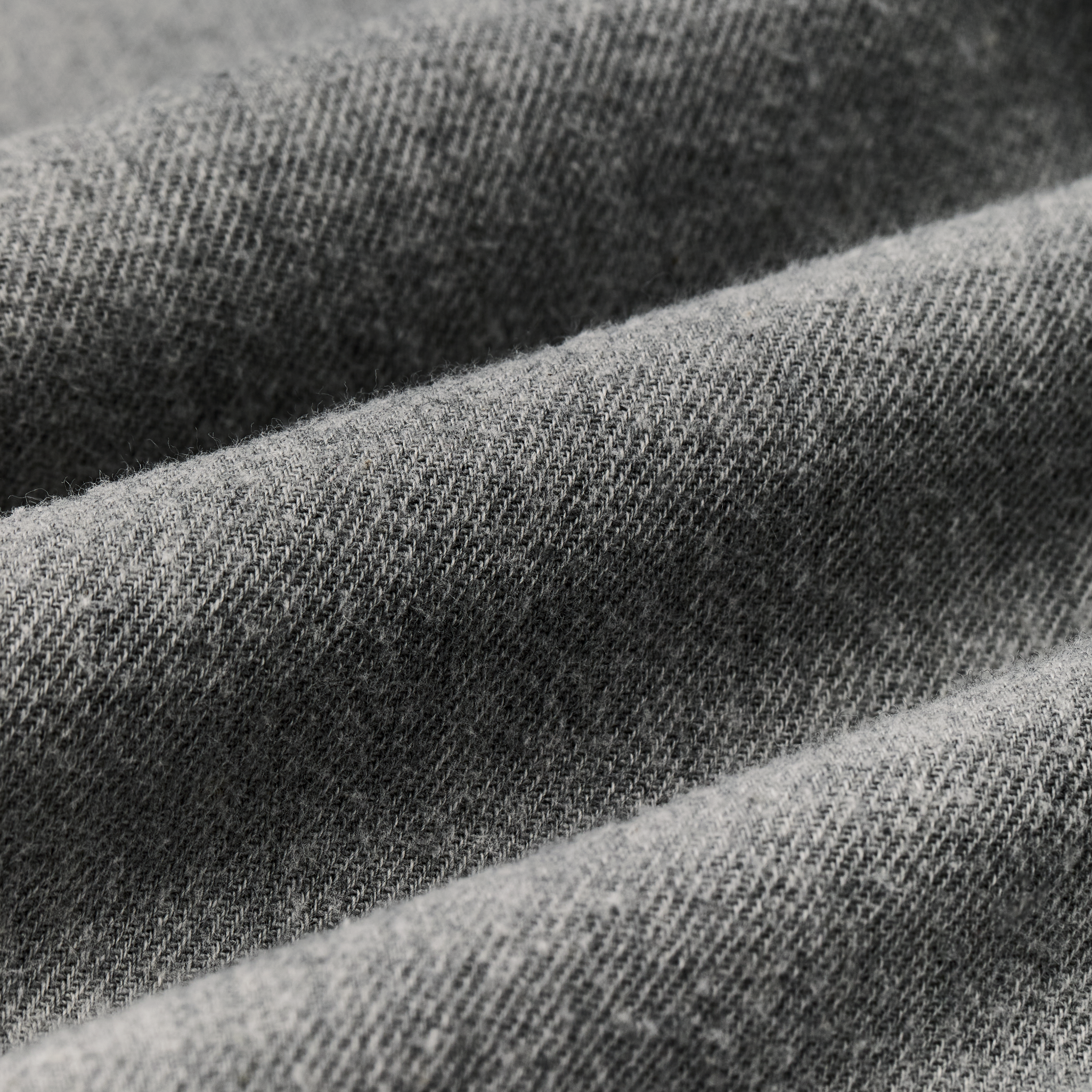 The Rangeland Flannel Shirt - Light Heather Gray - Image 3