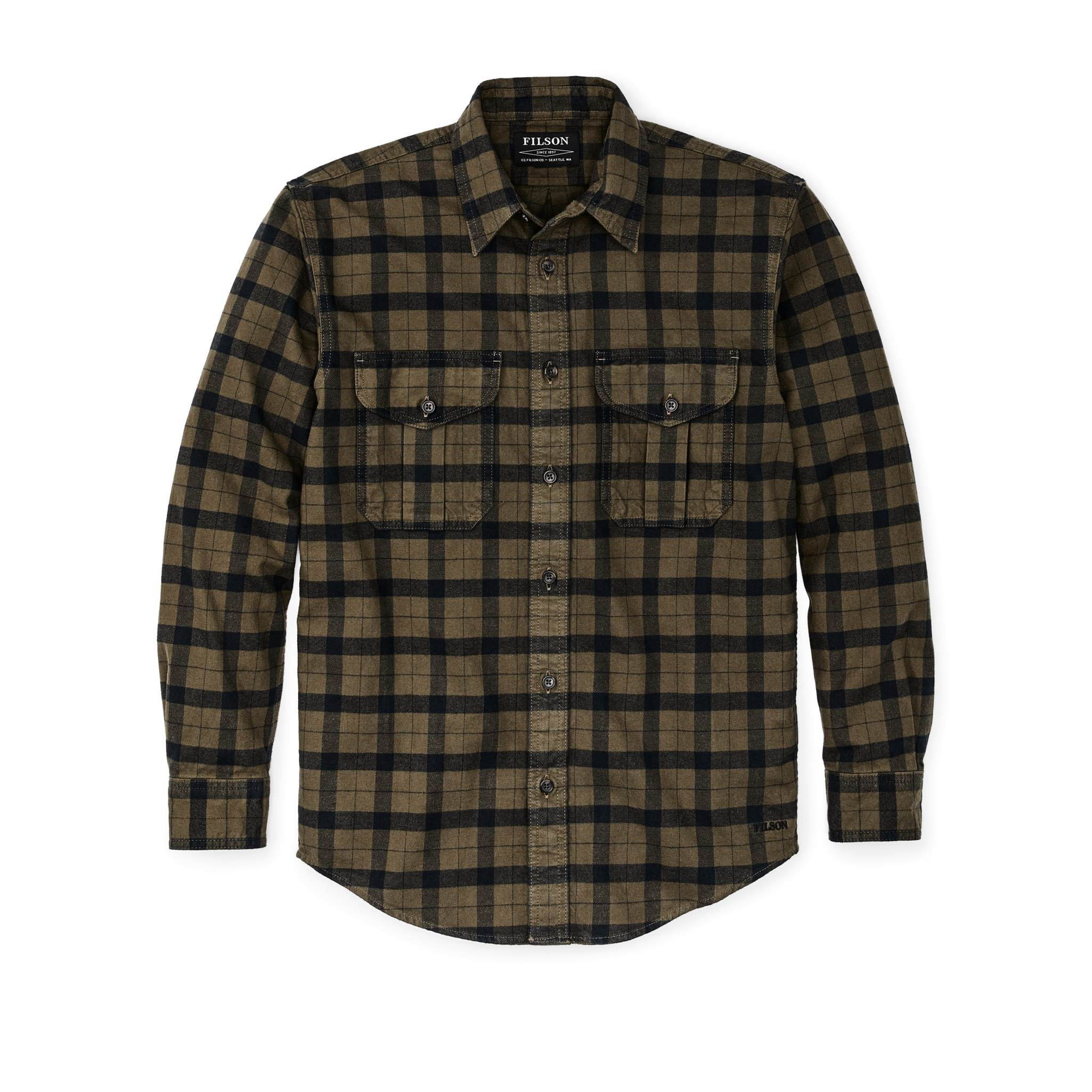 Alaskan Guide Shirt - Otter Green/black - Image 2