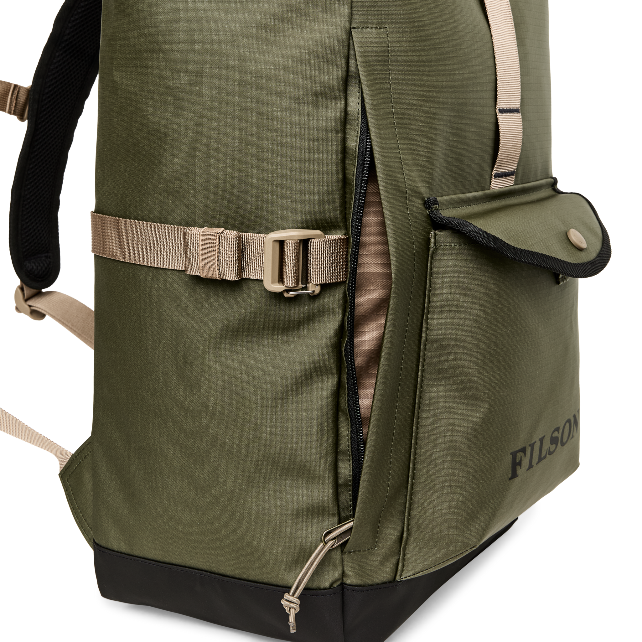 All-Weather Backpack - Olive / Black / Covert - Image 4