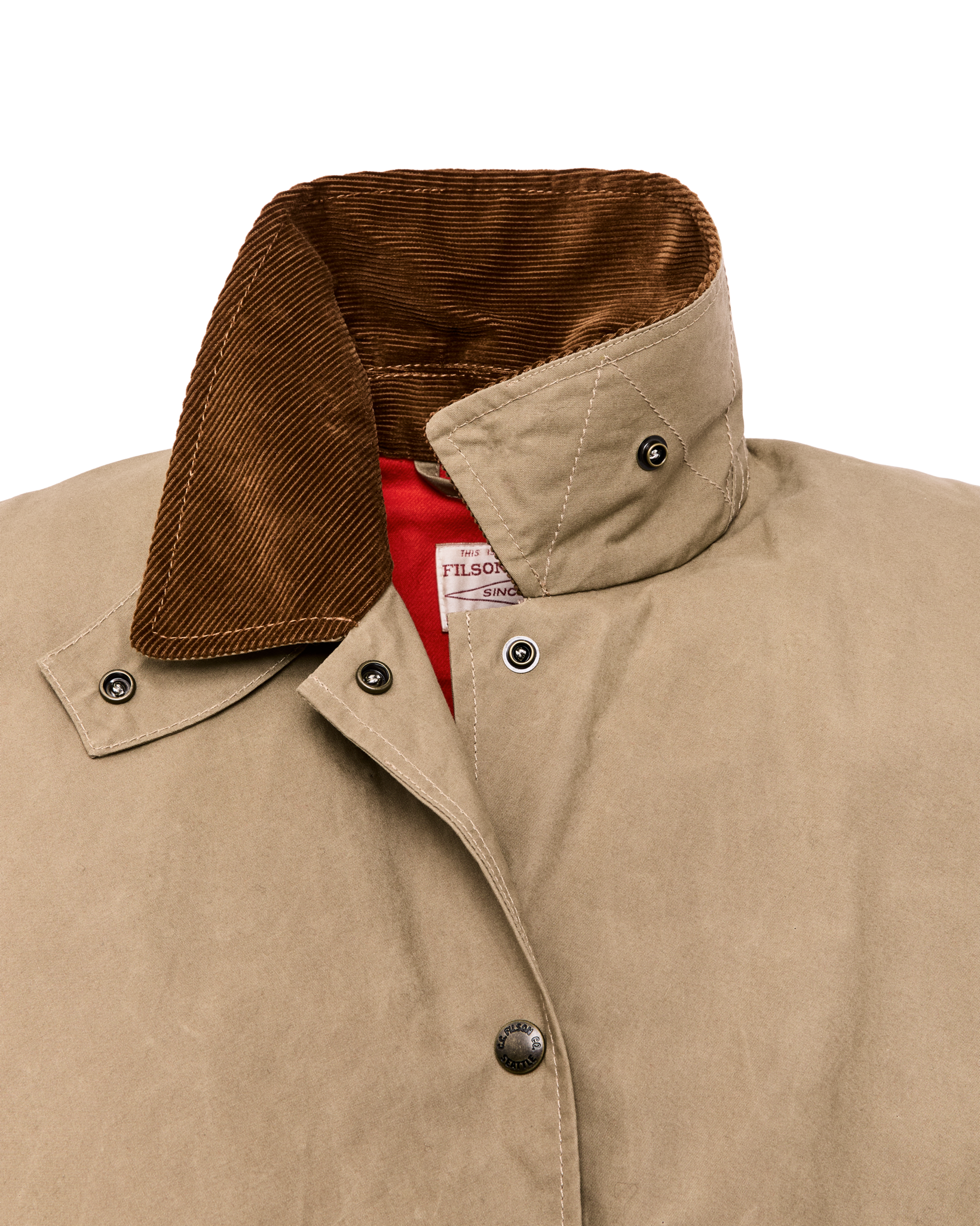Women's Harbor Front Waxed Jacket - Marsh Tan - Image 6