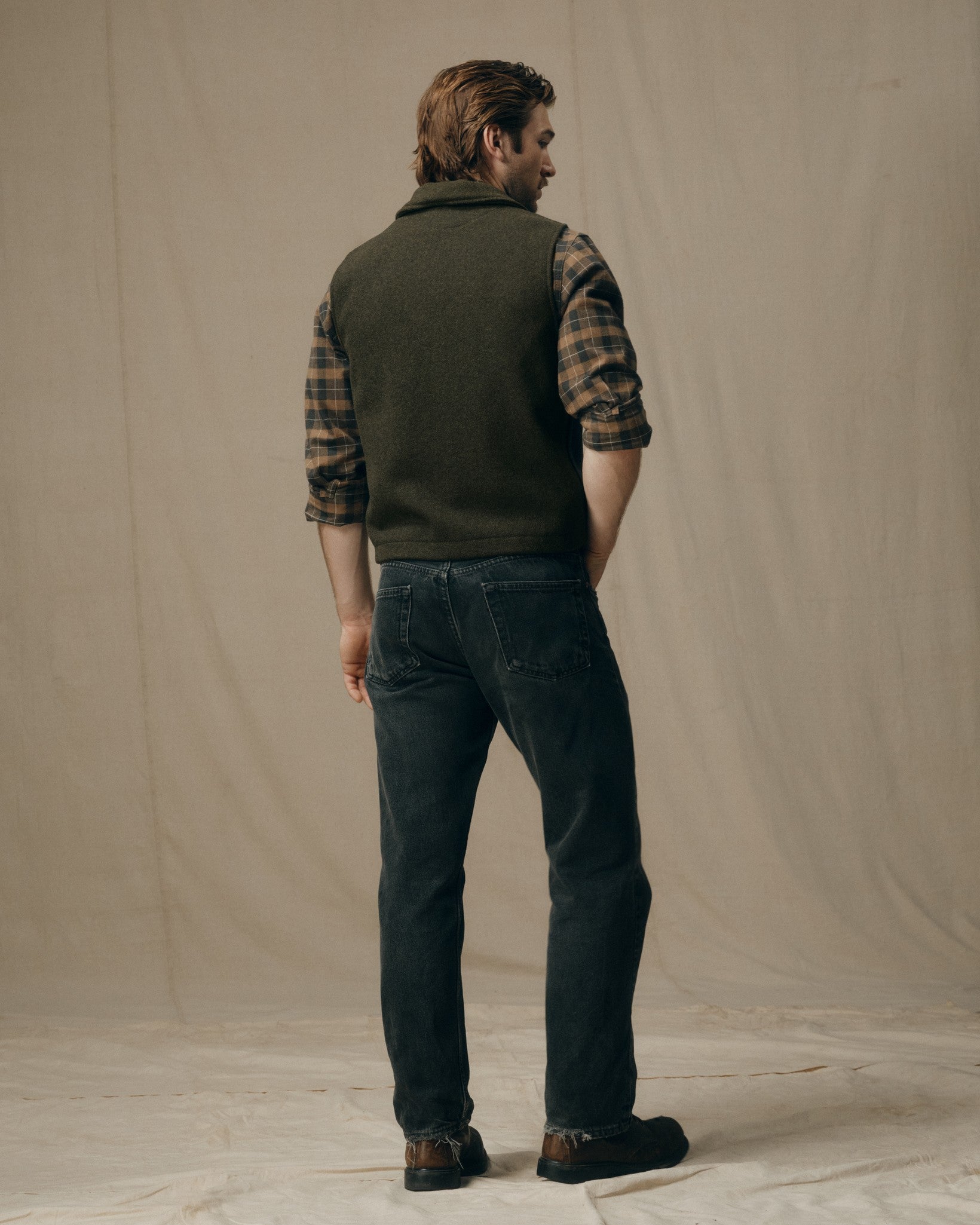 Western Vest - Forest Green - Image 2