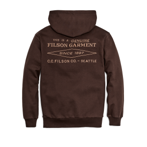 Prospector Embroidered Hoodie - Brown Diamond