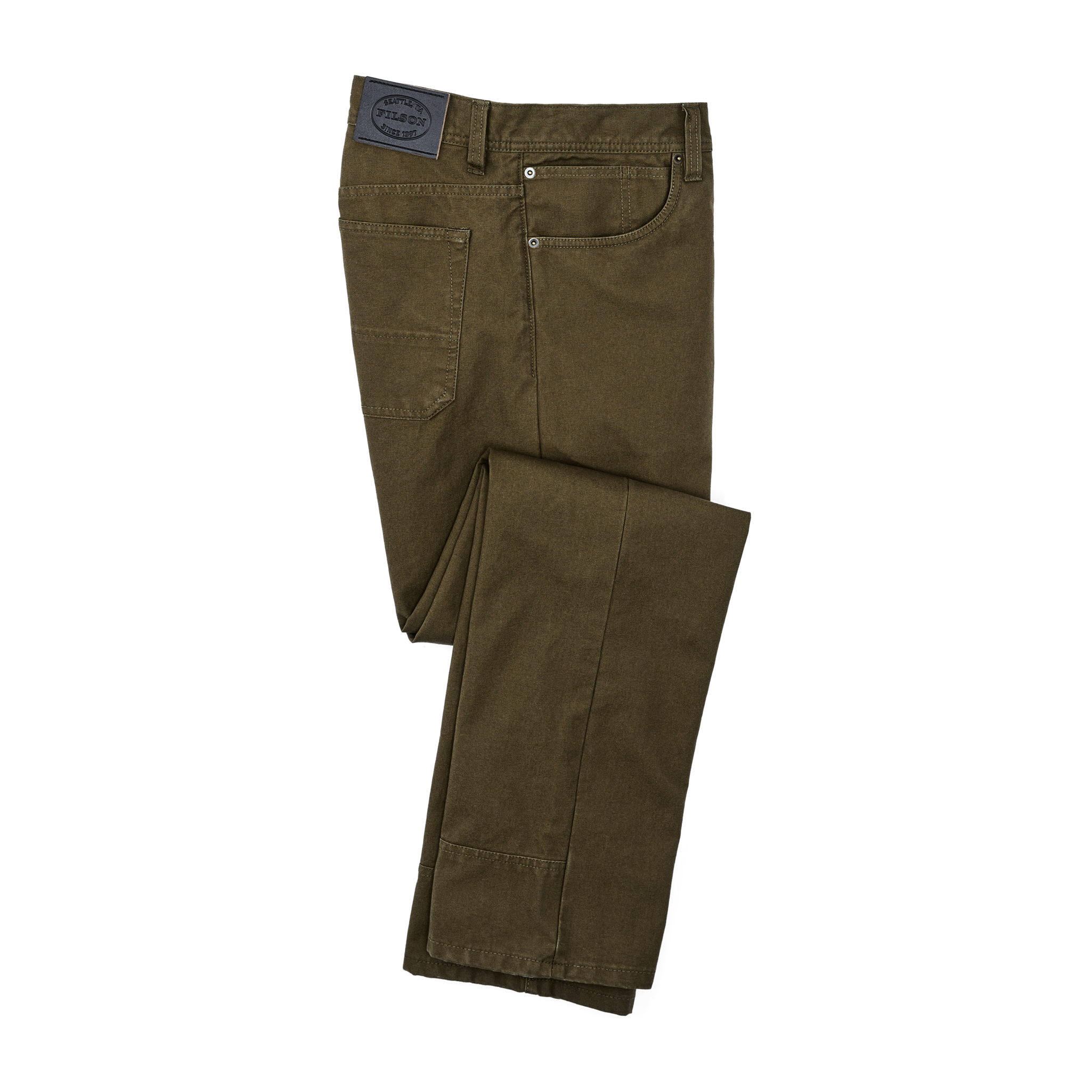 Dry Tin Cloth 5-pocket Pants - Marsh Olive - Image 5