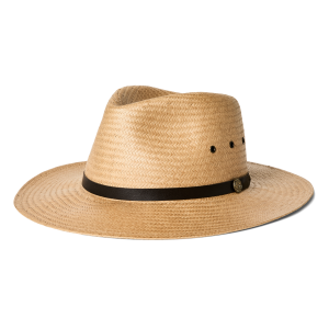 Filson X Stetson Straw Baler Hat - Sand