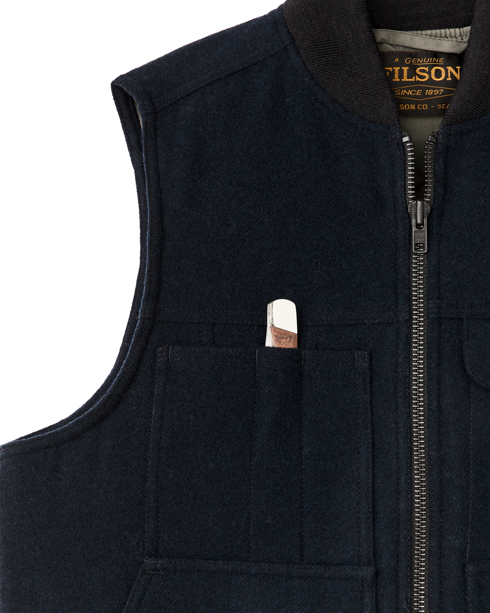 Spokane Insulated Work Vest - Navy - Image 6