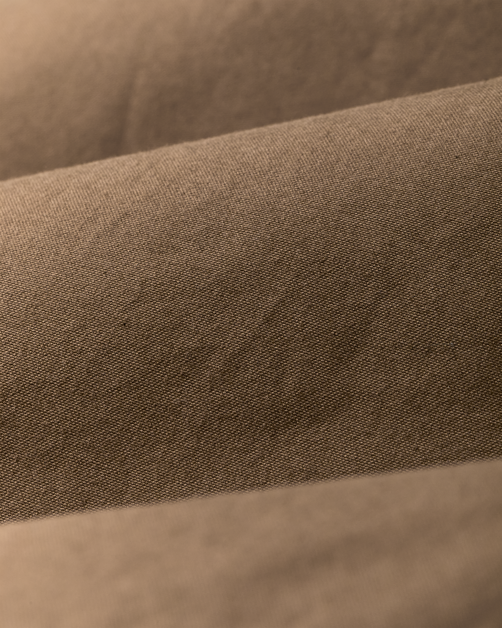 Women's Aviator Cloth Long Raincoat - Dark Tan - Image 8