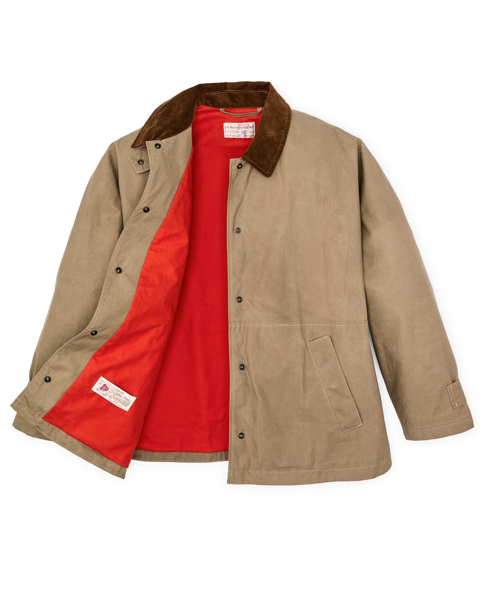 Women's Harbor Front Waxed Jacket - Marsh Tan - Image 3