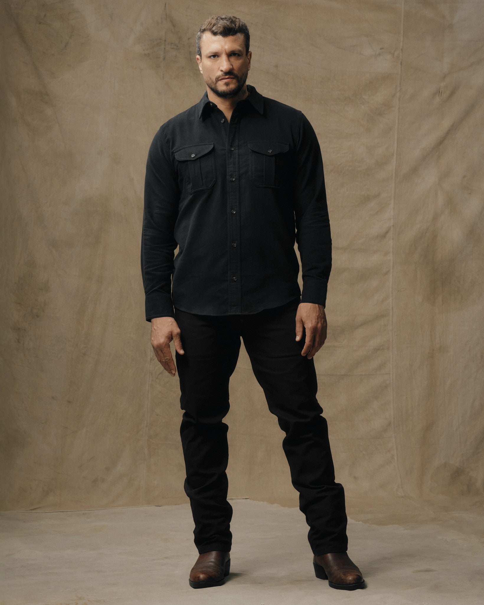 Moleskin Seattle Shirt - Dark Navy