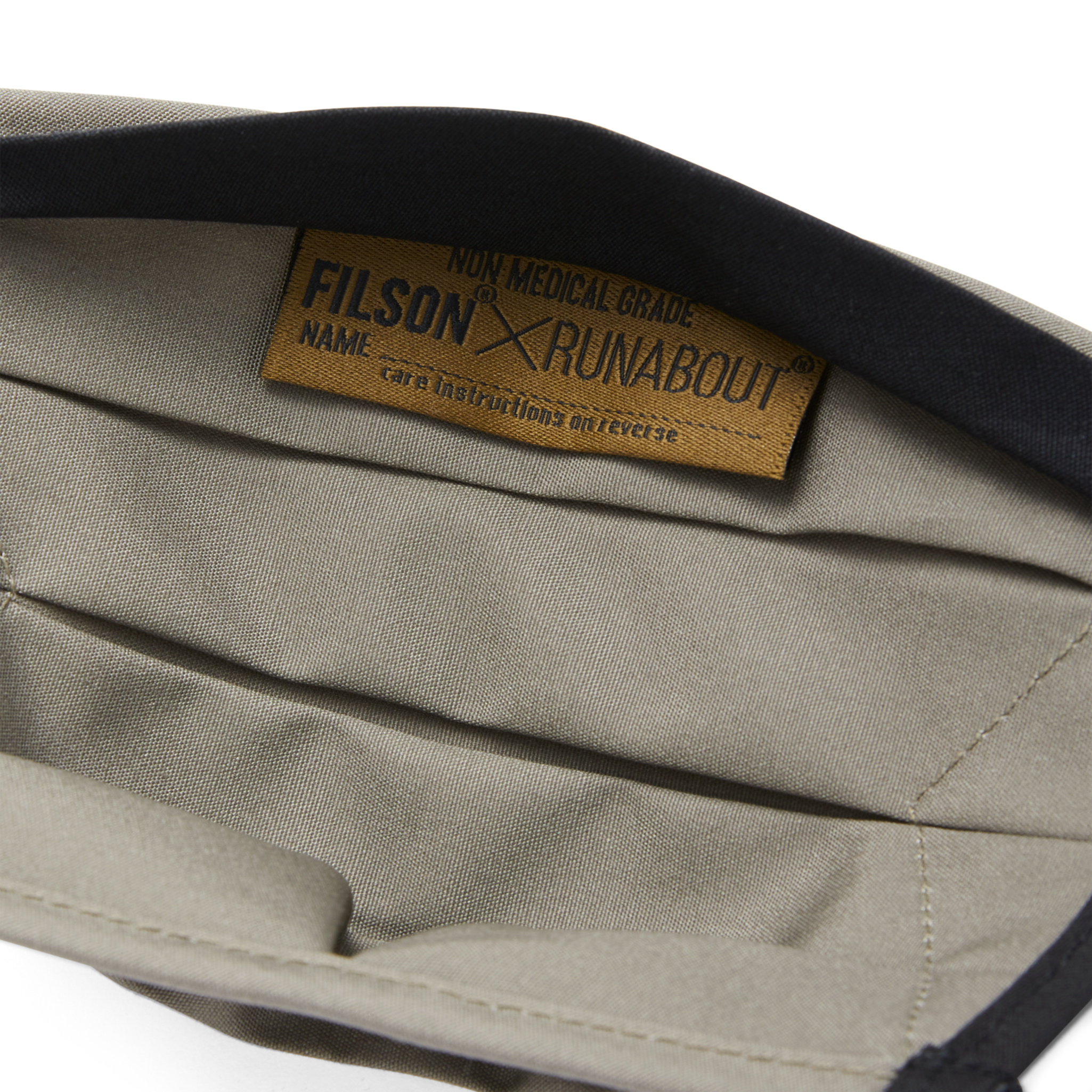 Filson X Runabout Goods Face Mask - Marsh Olive - Image 3
