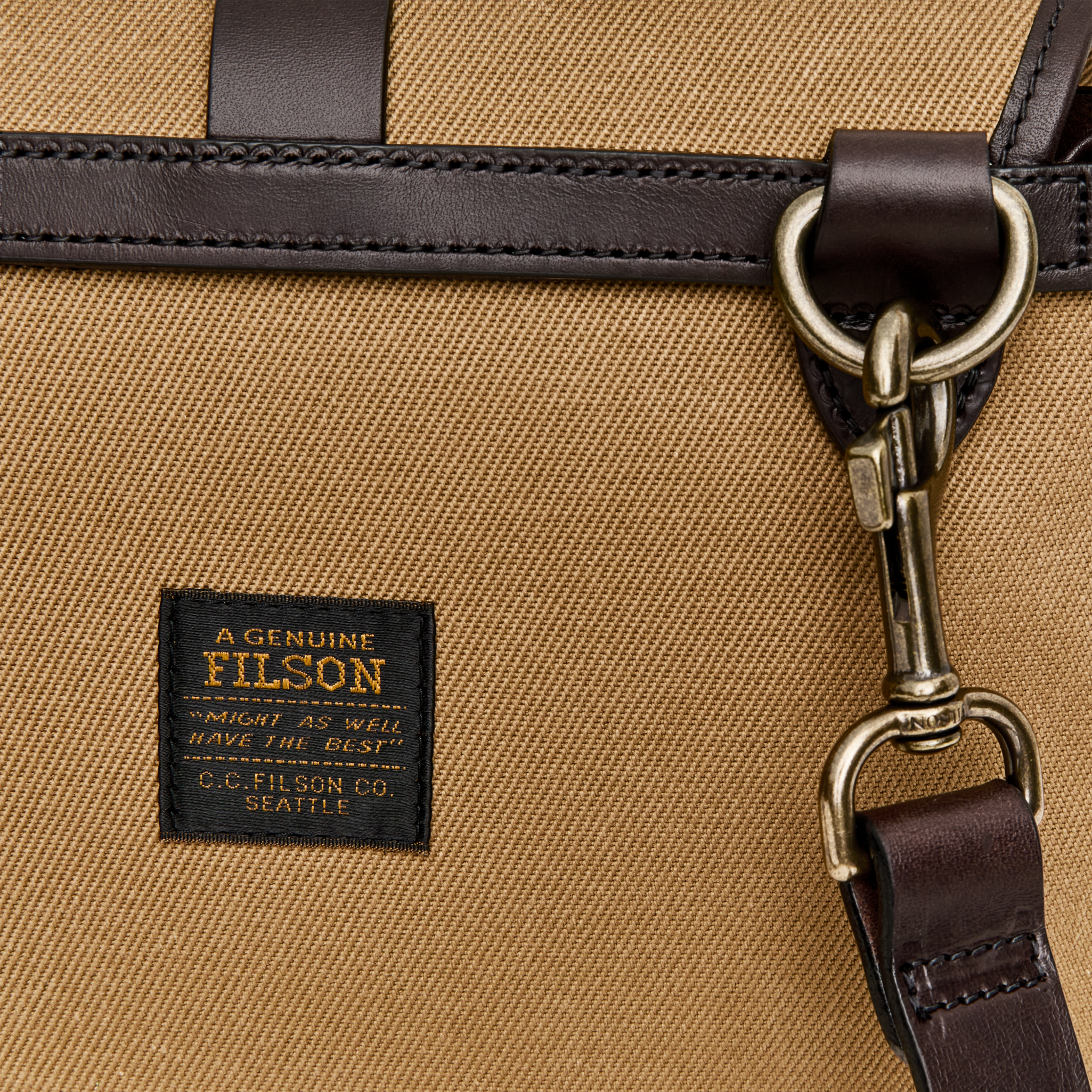 Rugged Twill Xs Field Bag - Tan - Image 4