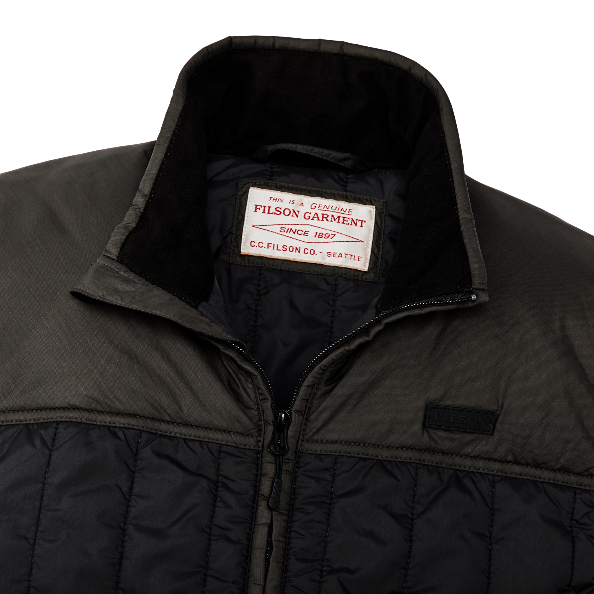 Ultralight Vest - Black / Olive Gray - Image 4