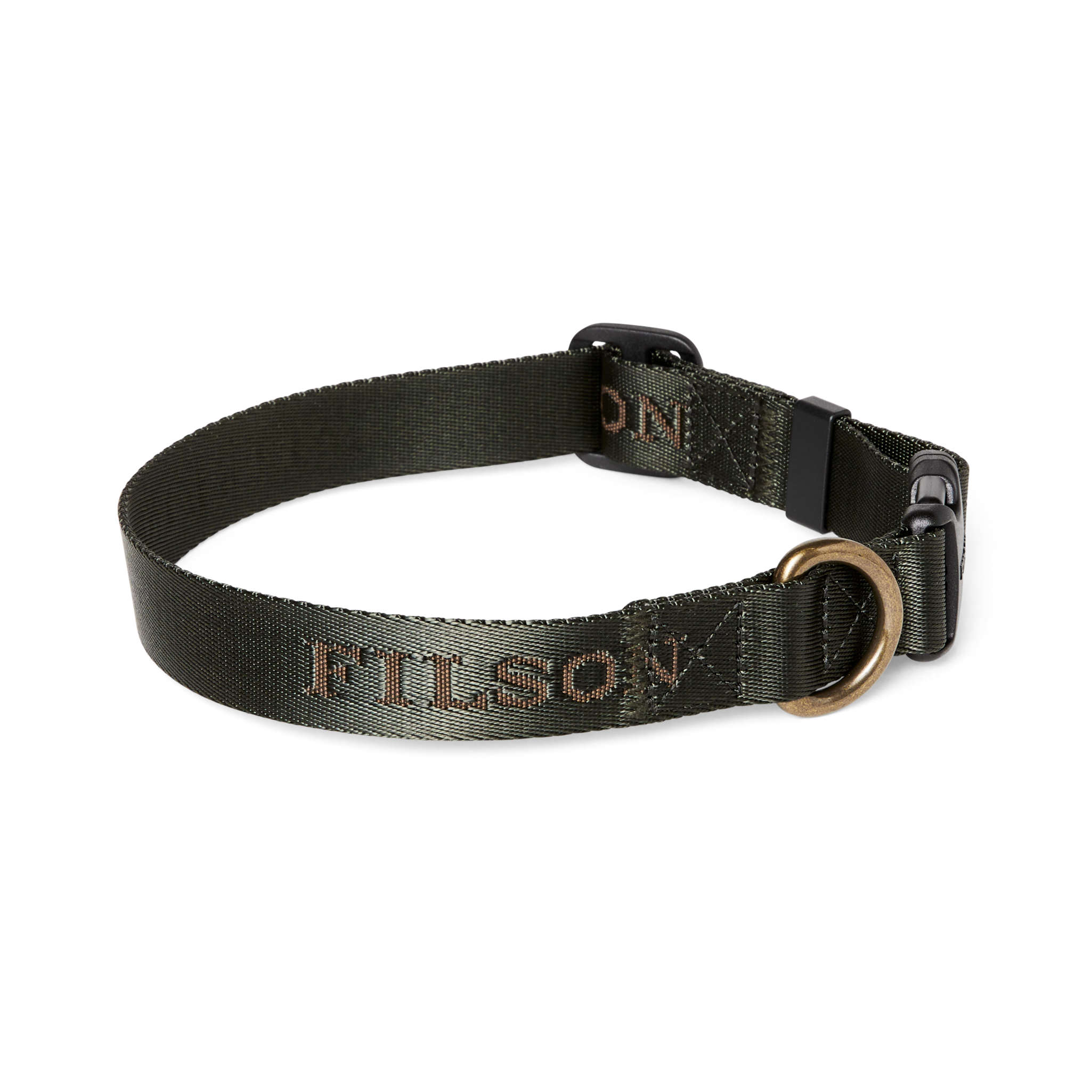 Nylon Dog Collar - Dark Timber - Image 2